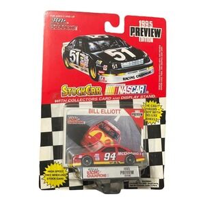 Bill Elliott Racing Champions #94 McDonalds 1995 Preview Diecast 1/64